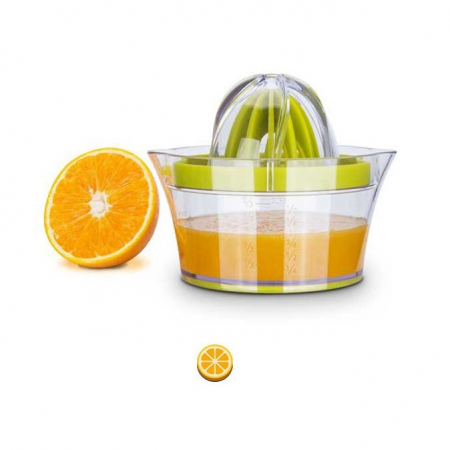 Storcator de Fructe 2 in 1, , cu Razatoare si Separator Ou, 14.8 x 8 x 13 cm, Verde [10]