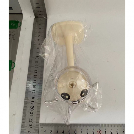 Suport Cuier pentru Perete, , Model Caracatita, Adeziv, 10 x 8.5 cm, 6 Brate, Crem [1]