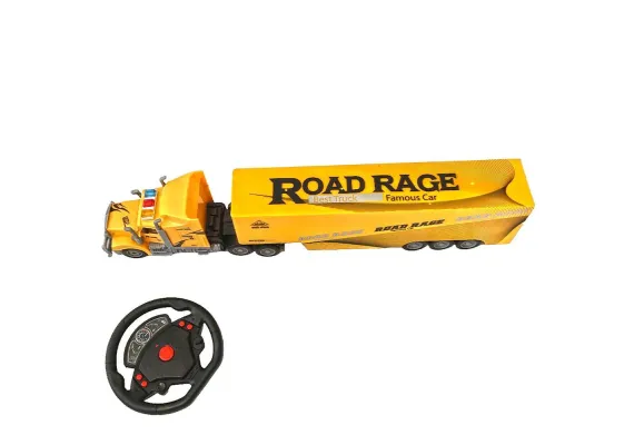 Masinute, avioane, tancuri Engros - Tir cu radiocomanda Heavy Trucks, 69×15×10cm, +3 ani, 