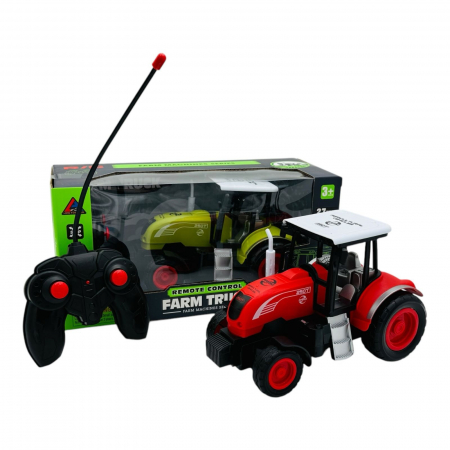 Tractor de Jucarie cu Telecomanda - Farm Truck, 27 MHz, 17 cm  [2]