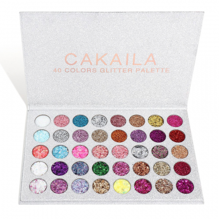 Trusa de machiaj , paleta de glitter / sclipici cu 40 de culori ,  [1]