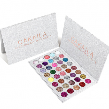 Ingrijire personala si cosmetice Engros - Trusa de machiaj , paleta de glitter / sclipici cu 40 de culori , 