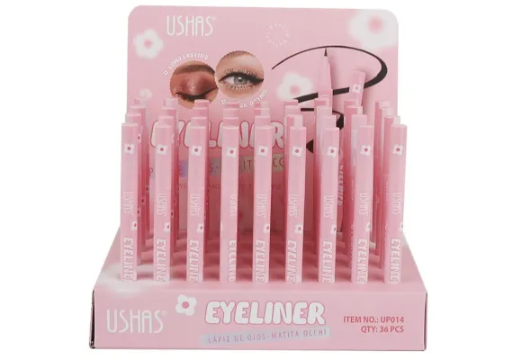 Ingrijire personala si cosmetice Engros - Tuș de Ochi USHAS Long-Lasting Quick-Drying 0.6g – Precizie, Rezistență și Uscare Rapidă 