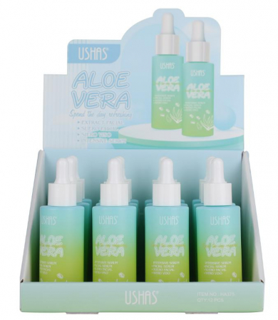 USHAS Intensive Serum Aloe Vera – Ser Intensiv pentru Hidratrea și Regenerarea Pielii, 50g  [1]
