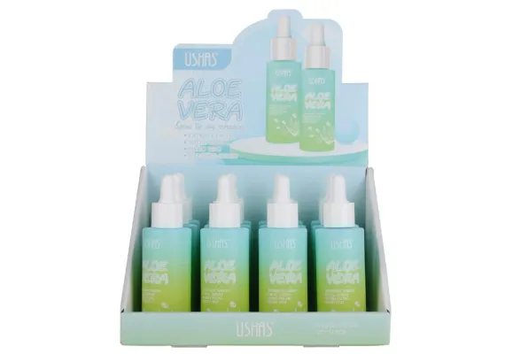 Produse pentru Fata Engros - USHAS Intensive Serum Aloe Vera – Ser Intensiv pentru Hidratrea și Regenerarea Pielii, 50g 