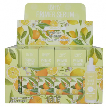 USHAS Primer Serum Orange – Ser pentru Față cu Efect de Luminare și Hidratant, 30g  [1]