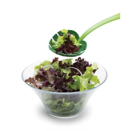Ustensila bucatarie universala tip frunza, material ABS, creativa, design unic si modern, 30x9.5 cm, verde [5]