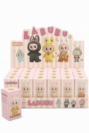 Jucarii surpriza - Set 24 Figurine LABOBO – 8 cm – Cute Bunny Series