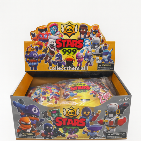Jucarii surpriza - Set 24 Figurine Actiune Cartoon – Blind Pack, Jucarii Colectibile pentru Copii