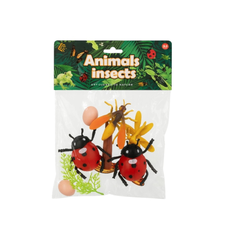 Figurine si animale plastic - Set Insecte Jucarie – Animals Insects – Pentru Copii 3+