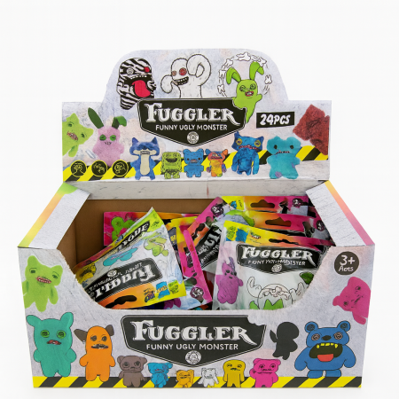 Jucarii surpriza - Set 24 Figurine Funny Ugly Monster – Blind Pack Surprise, Jucarii Colectibile