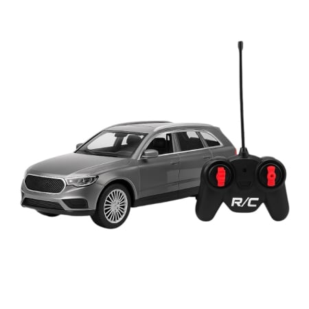 Jucarii cu radio control - Masina cu radiocomanda 1:16, model break/SUV negru, 31x11 cm, jucarie pentru copii