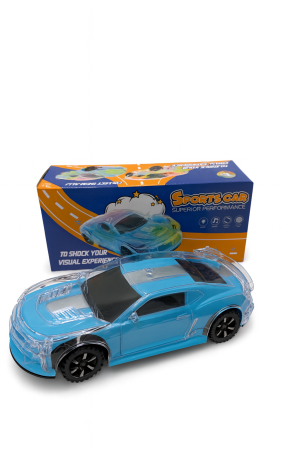Jucarii interactive - Masina Sport 22x10 cm – Lumini, Sunete, Se Misca Automat