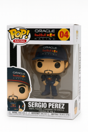 Figurine si animale plastic - Figurina Perez 04 Red – Figurina Colectibila Formula 1, 10 cm