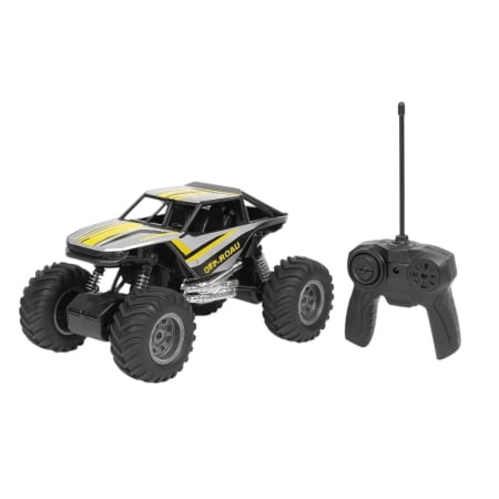 Jucarii cu radio control - Masina Off-Road cu Radiocomanda si Spray, 33x20 cm – Model 4x4, Roti Mari, Lumini