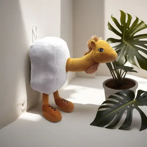 Jucarii de plus - Camelu Bombalu 20CM – Papusa Plus Brainrot Super Funny, Cămila Haioasa Virală