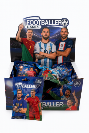 Jucarii surpriza - Set 24 Plicuri Surpriza – Mini Figurine Fotbalisti – 3+