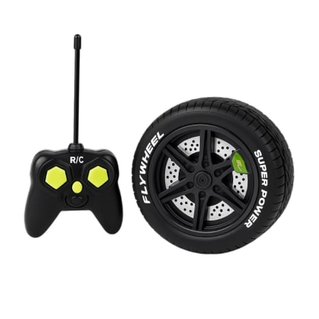 Jucarii cu radio control - Roata RC FlyWheel cu Radiocomanda – Jucarie Interactiva 21x17cm