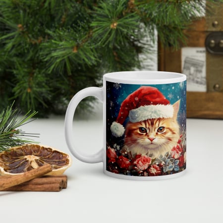 Cani tematice Craciun - Cana ceramica Craciun 330 ml (11 oz) – design festiv, rezistenta