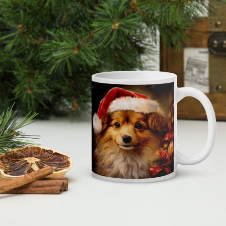 Cani tematice Craciun - Cana ceramica Craciun 330 ml (11 oz) – design festiv, rezistenta