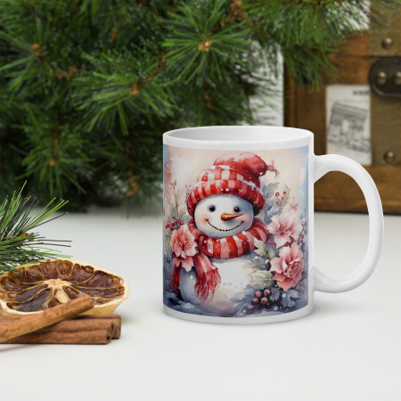 Cani tematice Craciun - Cana ceramica Craciun 330 ml (11 oz) – design festiv, rezistenta