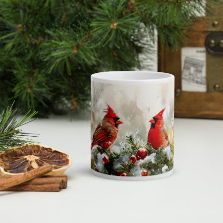 Cani tematice Craciun - Cana ceramica Craciun 330 ml (11 oz) – design festiv, rezistenta