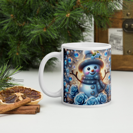 Cani tematice Craciun - Cana ceramica Craciun 330 ml (11 oz) – design festiv, rezistenta