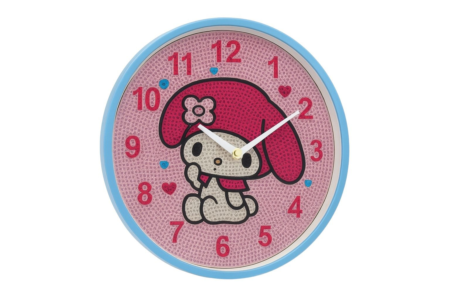 Ceas decorativ cu pietre pentru copii - modele colorate cu animalute si personaje