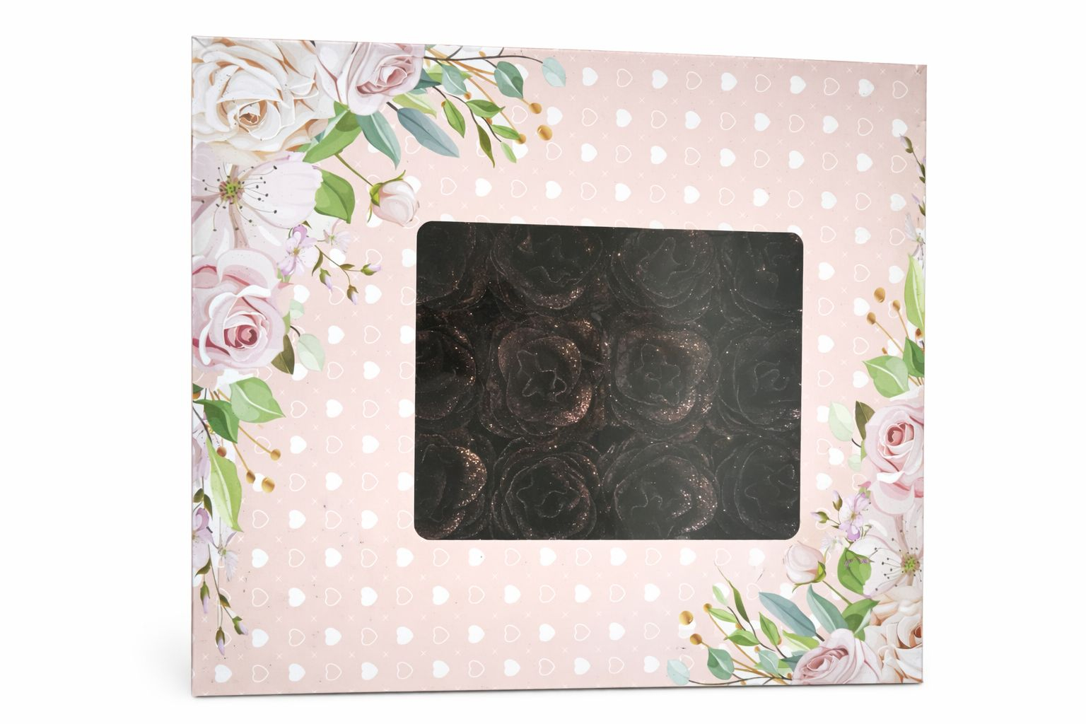 Set 30 trandafiri artificiali cu sclipici maro ciocolatiu, decor floral elegant [1]