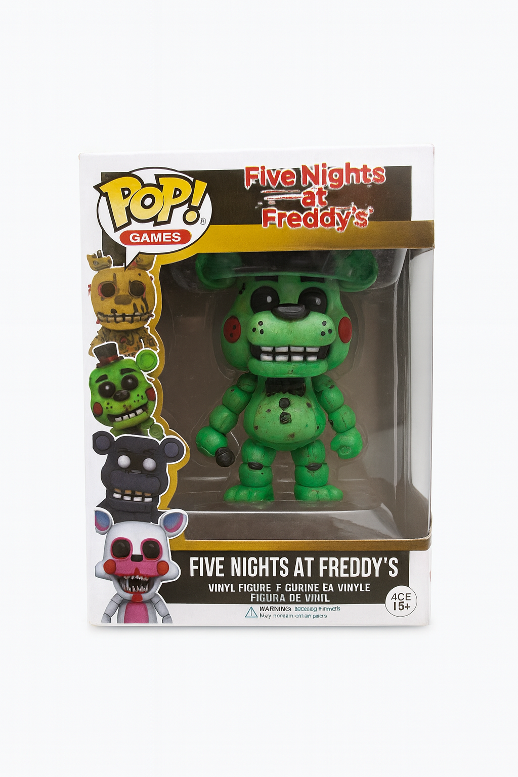 Green Freddy - Figurina , Games Edition, Vinyl
