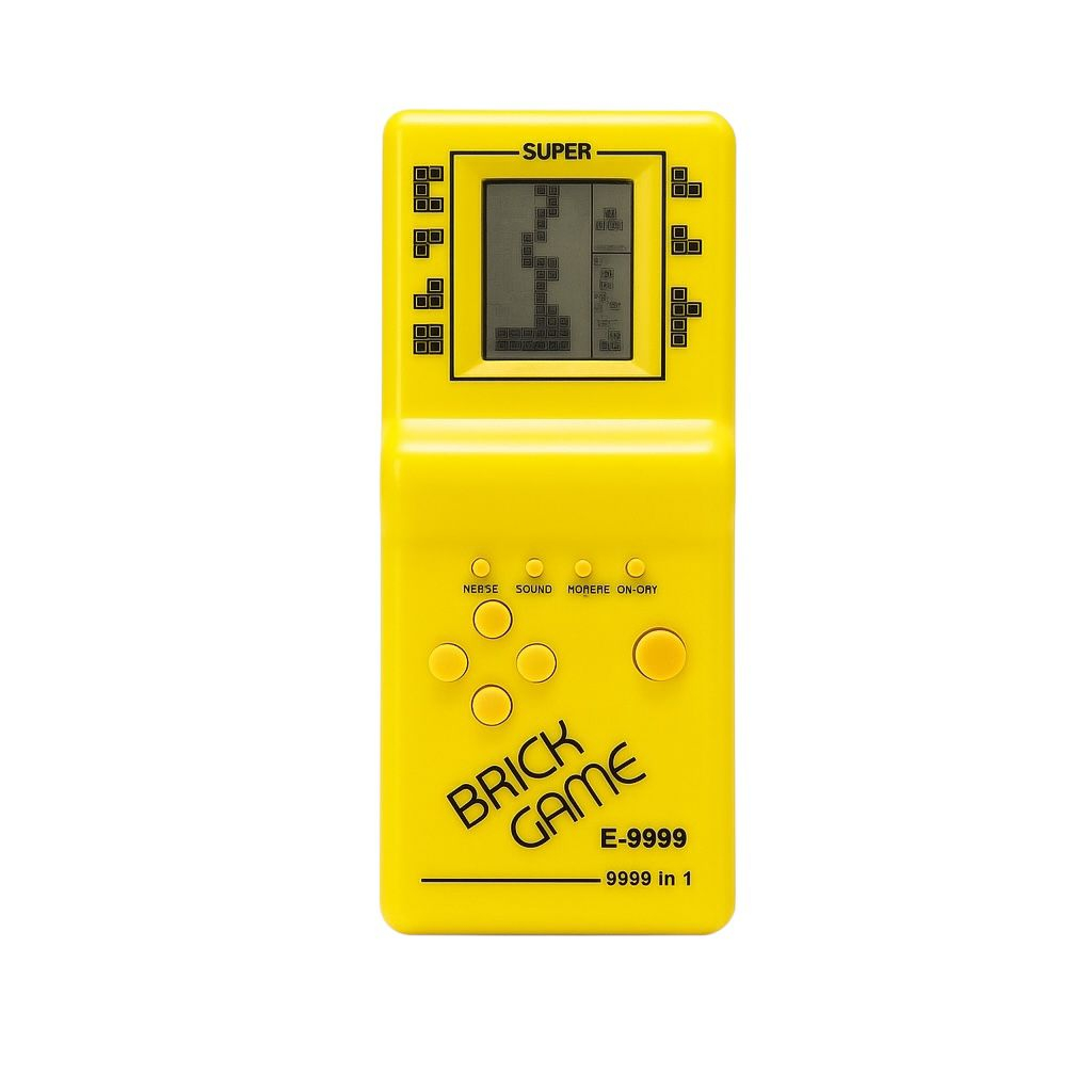 Joc Electronic Portabil 9999 in 1 Tetris Retro - 19x8 cm