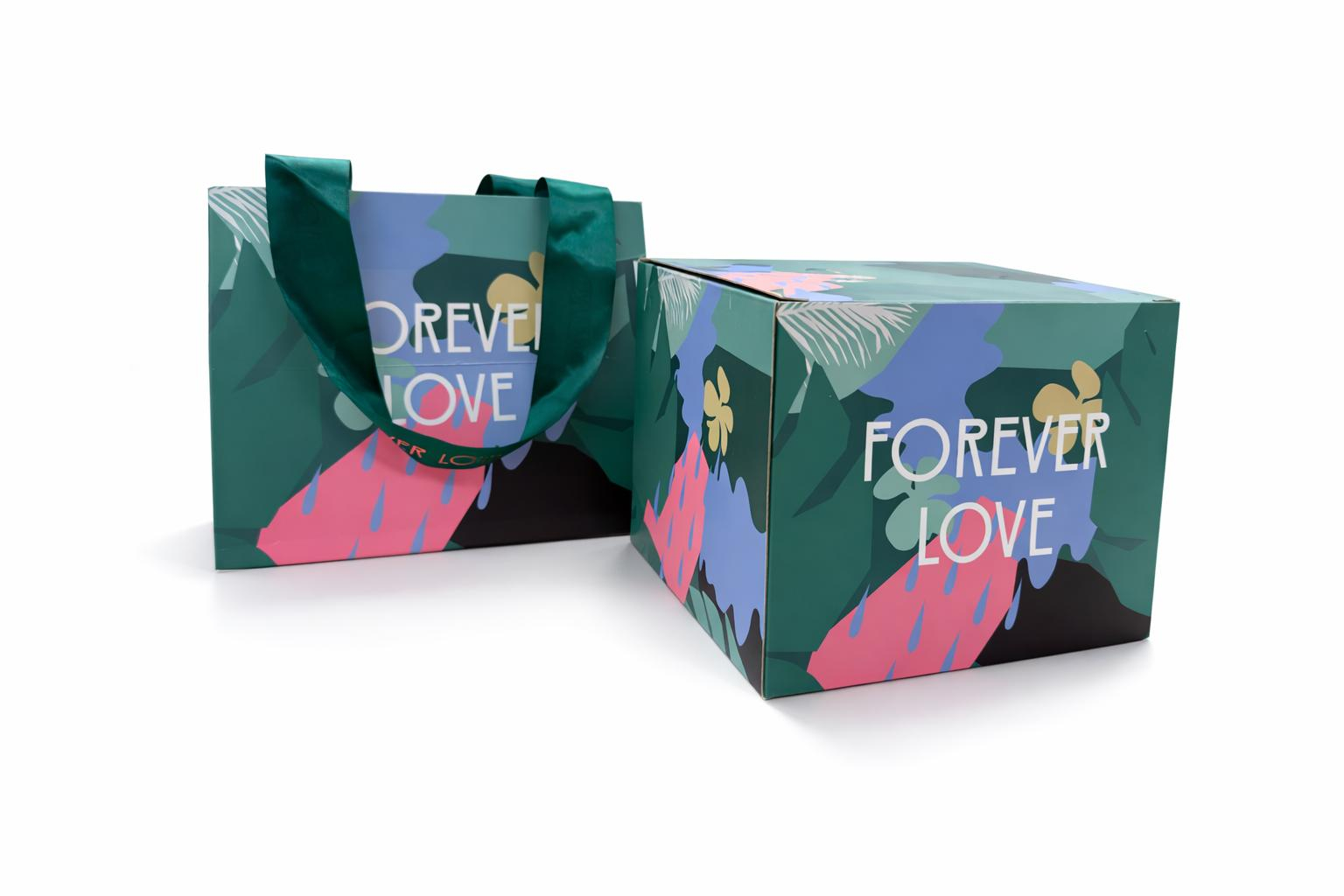 Aranjament trandafir natural criogenat cu compartiment bijuterii si cutie cadou [1]