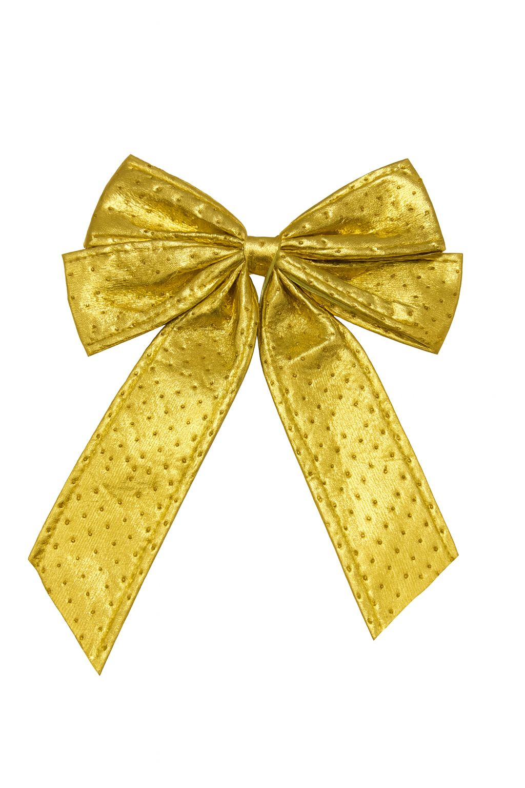 Fundita decorativa aurie 30x23 cm pentru brad si decoratiuni festive