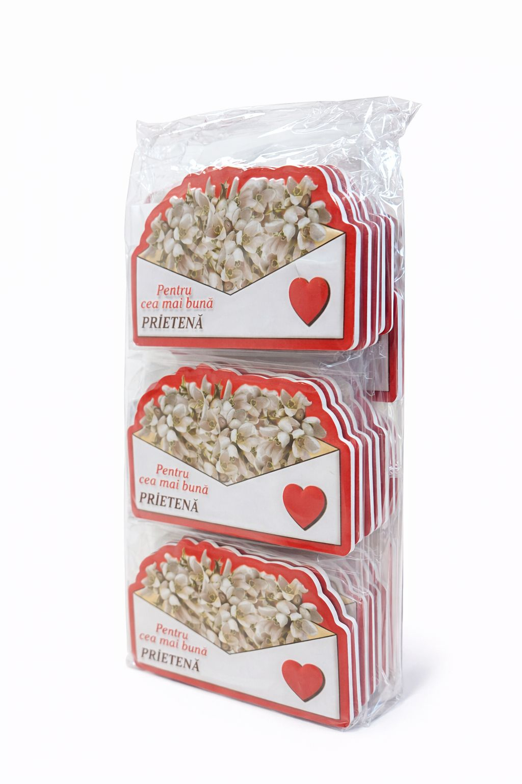 Magnet martisor cu mesaj Pentru cea mai buna prietena, 10x6cm [1]