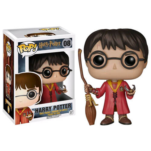 Figurina Harry 08 Quidditch - Figurina Vinil Colectie cu Matura