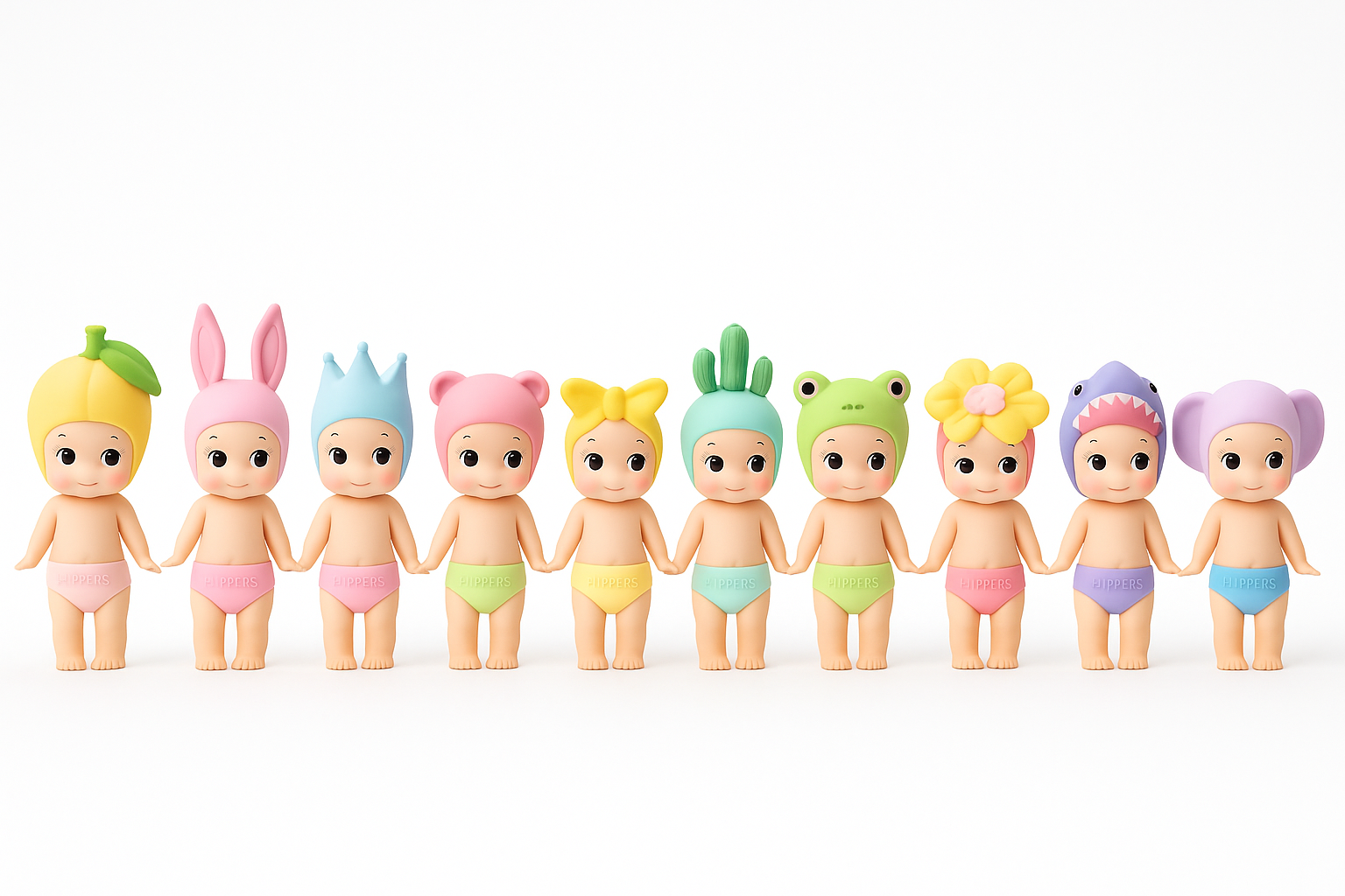 Set 12 Figurine Sonny Hippers Dreaming - Mini Figurine Decorative Kawaii