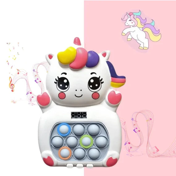 Jucarie Pop It Electronica cu Lumini si Sunete, Joc Interactiv Speed Push pentru Copii