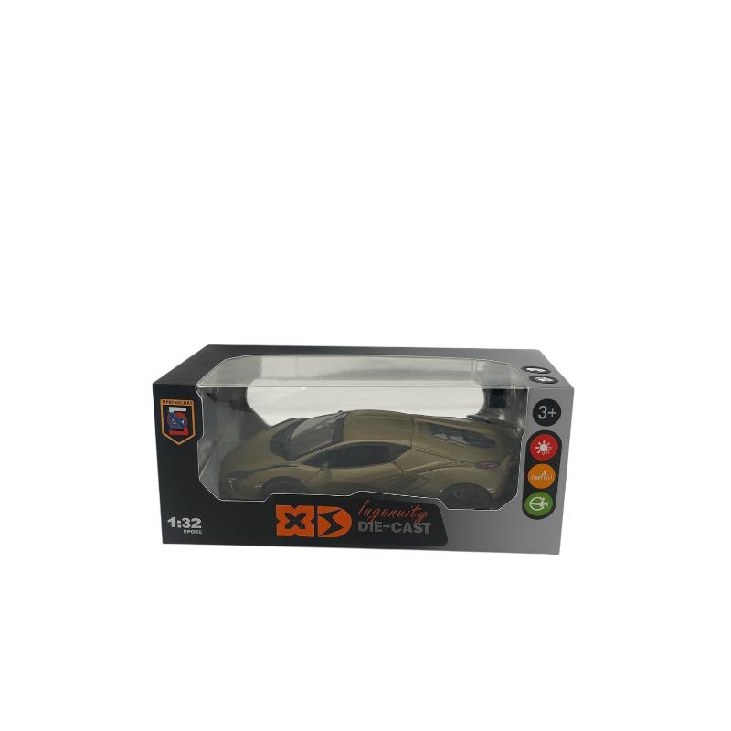 Masinuta Metalica Ingenuity Die-Cast - Scara 1:32 Pull Back Lumini Sunete Copii 3+