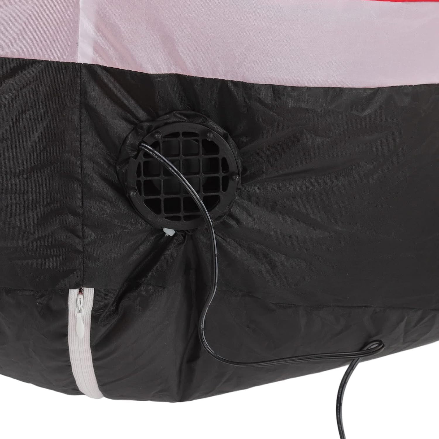 Mos Craciun Gonflabil Urias 240 cm – Decor Exterior Interior Lumini LED Ventilator [4]