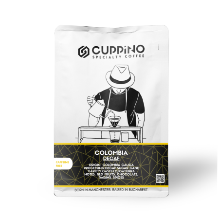 Cafea Proaspat Prajită - Decaf-Colombia Cauca