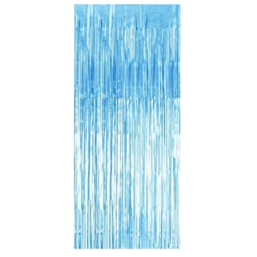 Perdea decorativa blue [1]