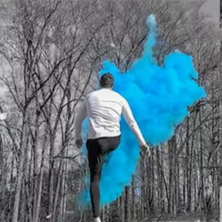 Minge Gender Reveal cu Pudra – Explozie de Culoare pentru Dezvaluirea Genului [2]