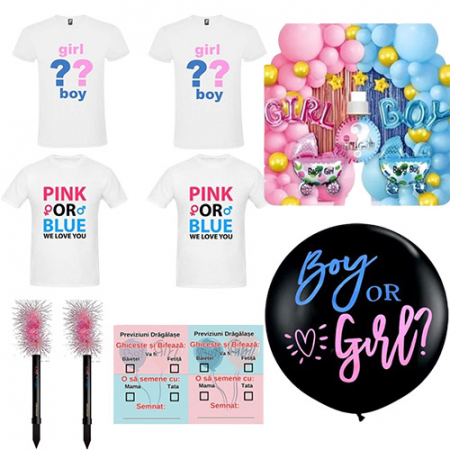 WOW Premium Gender Reveal - Party Exploziv