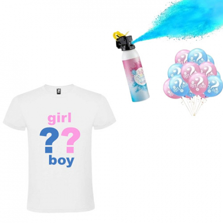 Emotii Personalizate - Set Gender Reveal – Albastru spune tot!