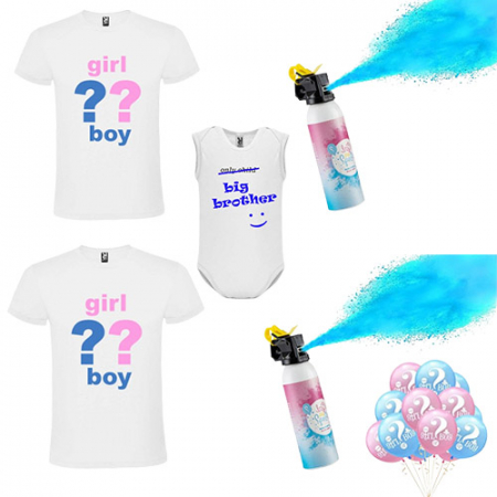 Gender reveal - Surpriză Dubla