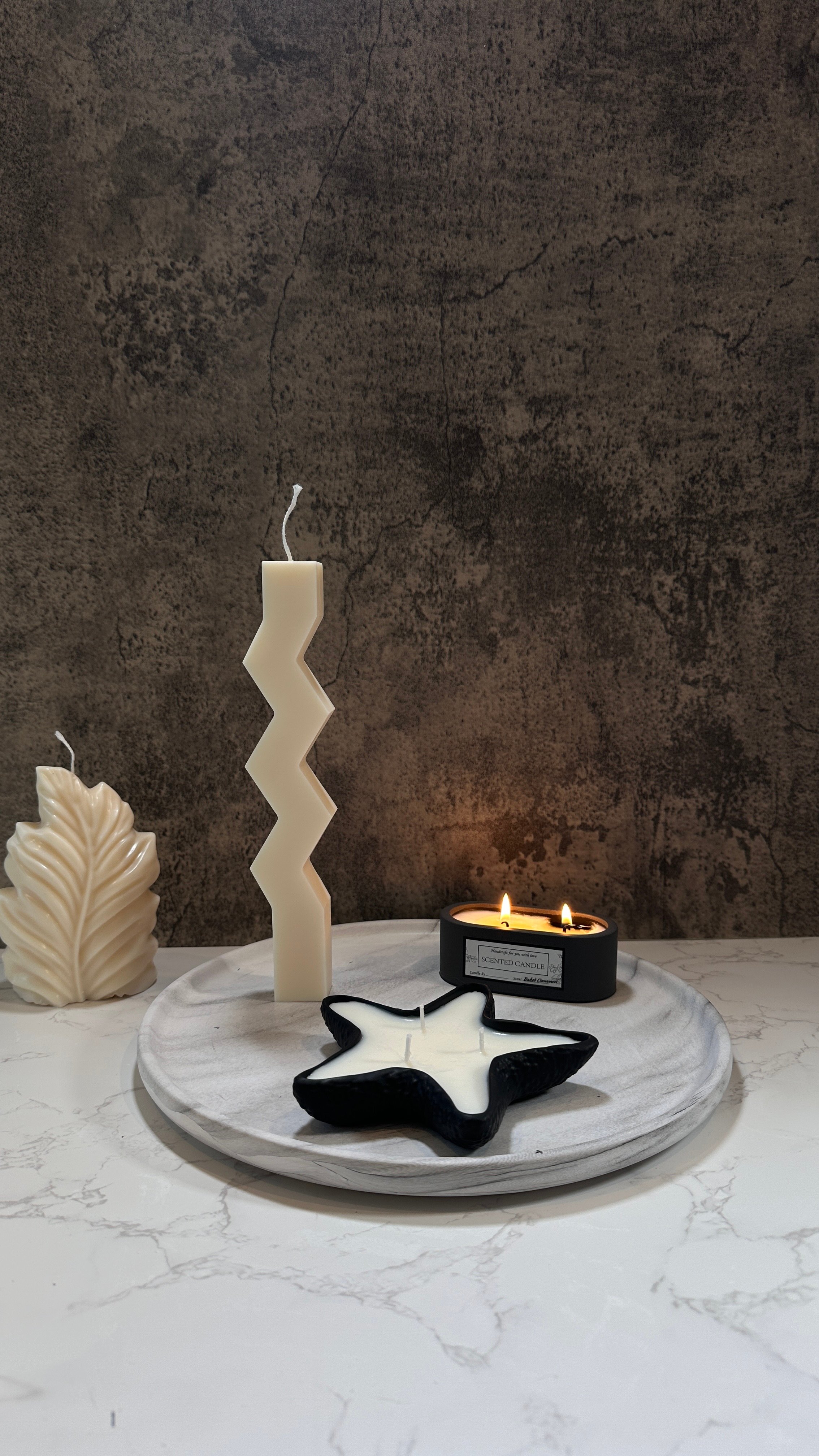 Curs de lumanari din ceara de soia | Invata pas cu pas  + Bonus Jesmonite