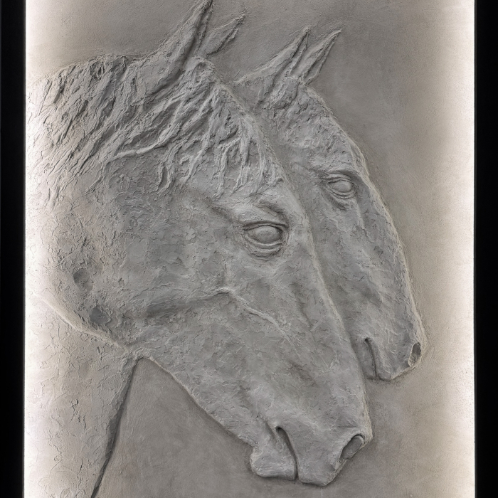 Basorelief artistic in ipsos – Amici [2]