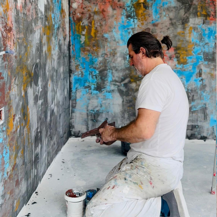 Curs de pictură murală abstractă pentru interior [5]