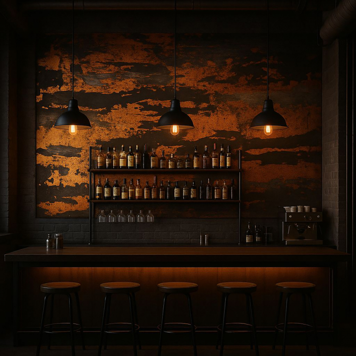 Vopsea decorativa pentru interior cu efect de arama [1]