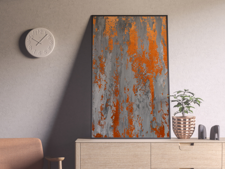 Vopsea decorativa pentru interior cu efect de arama [3]